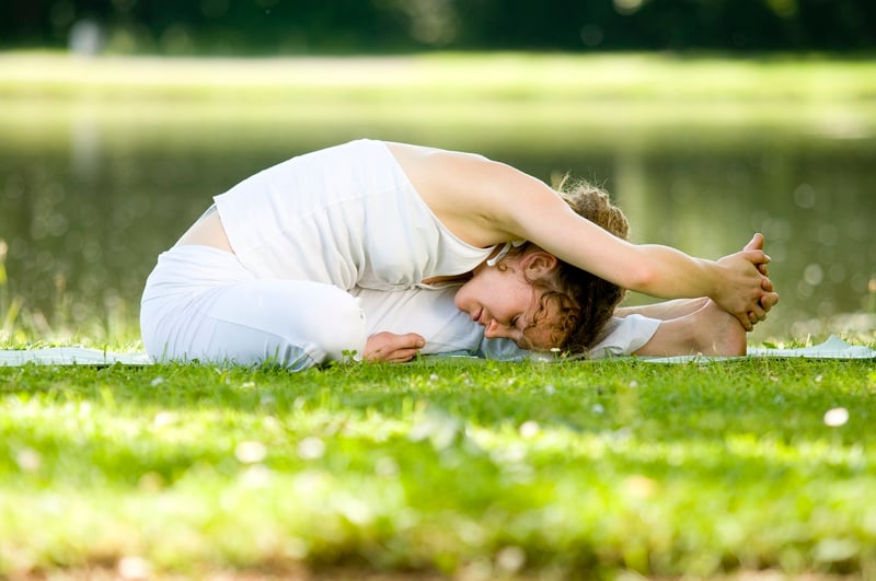 Yoga session